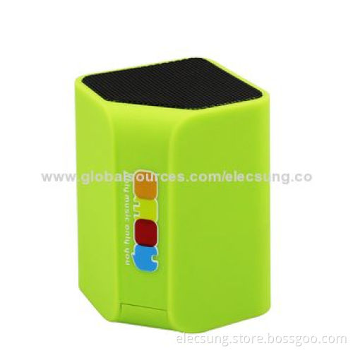 Bluetooth Mini Speakers with Line-in, Replacement for Mobiles, Tablet PCs and Audio PlayersNew